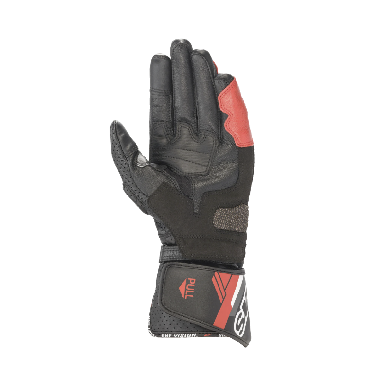 Guante Alpinestars SP-8 V3 Negro/Blanco/Rojo - Image 2