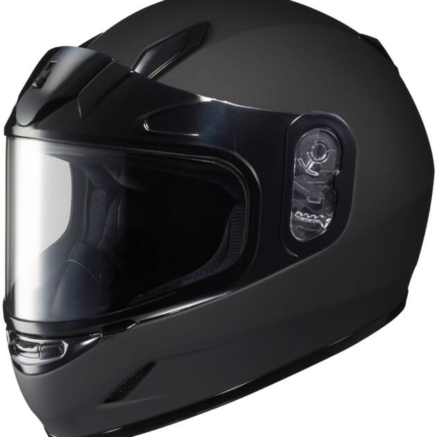 HJC CL-Y Visor Doble Lente Mate Negro