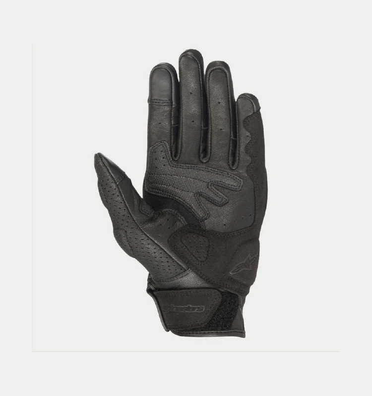 Guante Alpinestars MUSTANG V2 Negro/Negro - Image 2