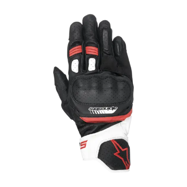 Guante Alpinestars SP-5 Negro/Blanco/Rojo