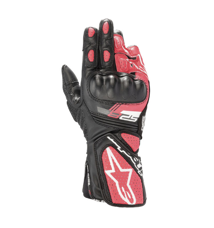 Guante Alpinestars 4W SP-8 V3 Negro/Rosado