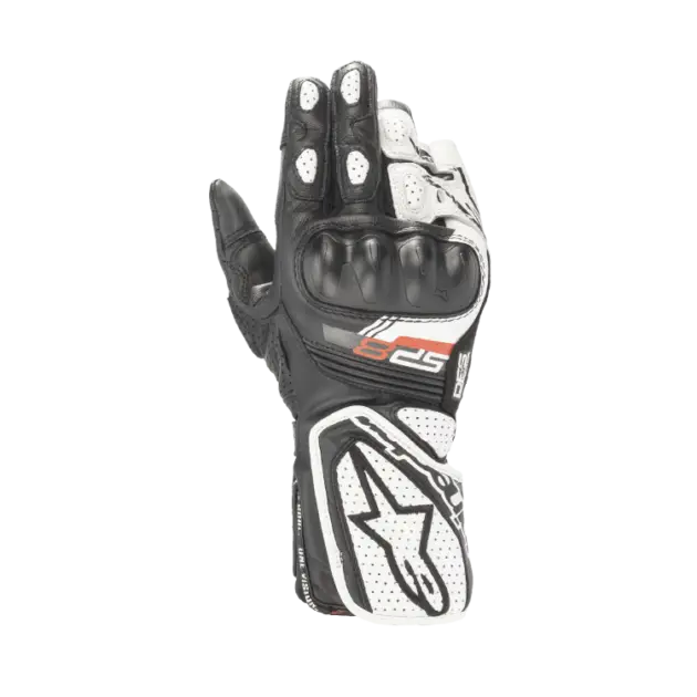 Guante Alpinestars 4W SP-8 V3 Negro/Blanco