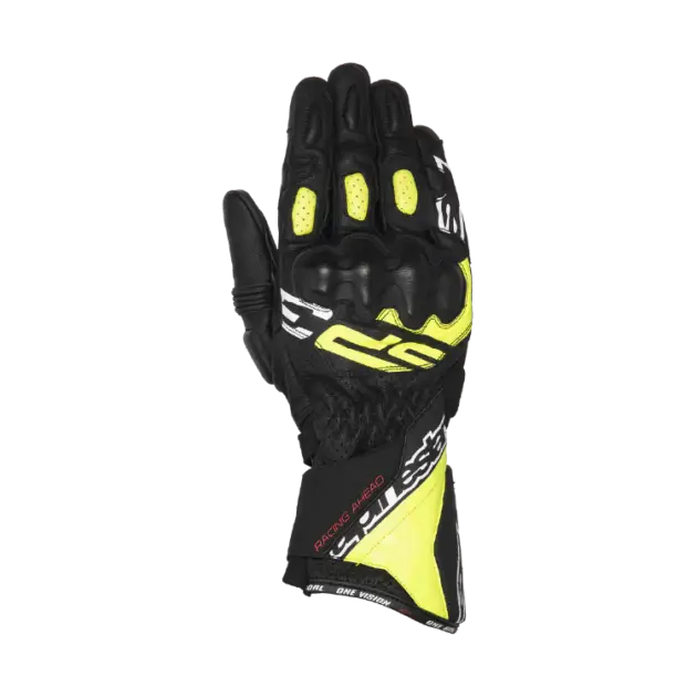 Guante Alpinestars SP-3 Negro/FLUO Amarillo/Blanco