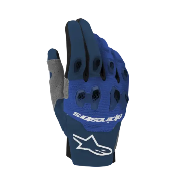 Guante Alpinestars MX PRO DURA Azul Marino/BRT Azul/Blanco