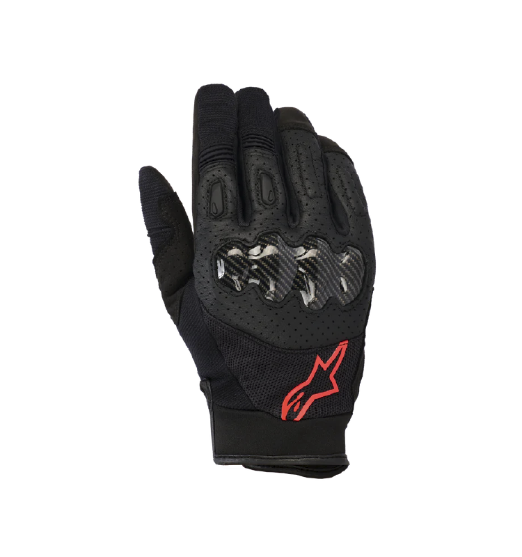 Guante Alpinestars MEGAWATT Negro/Rojo