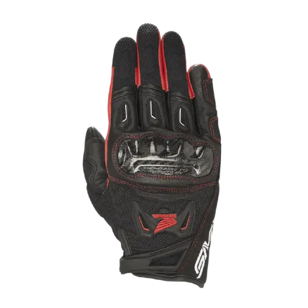 Guante Alpinestars SMX-2 AC H Negro/Rojo