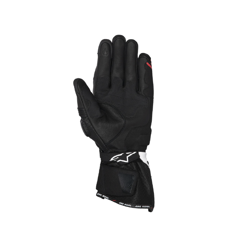 Guante Alpinestars SP-3 Negro/Blanco/Rojo FLUO - Image 2