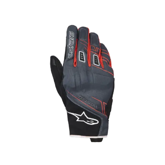 Guante Alpinestars MOBLAST Impermeable Negro/ANTH/Naranja