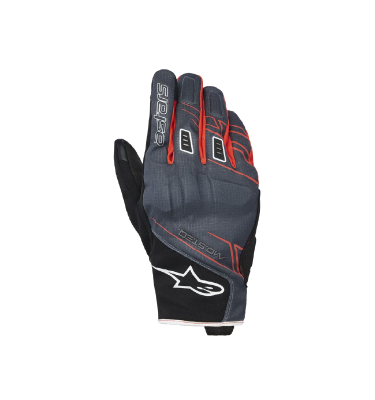Guante Alpinestars MOBLAST Impermeable Negro/ANTH/Naranja