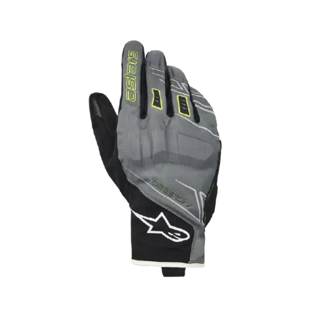 Guante Alpinestars MOBLAST Impermeable Gris/Negro/Amarillo