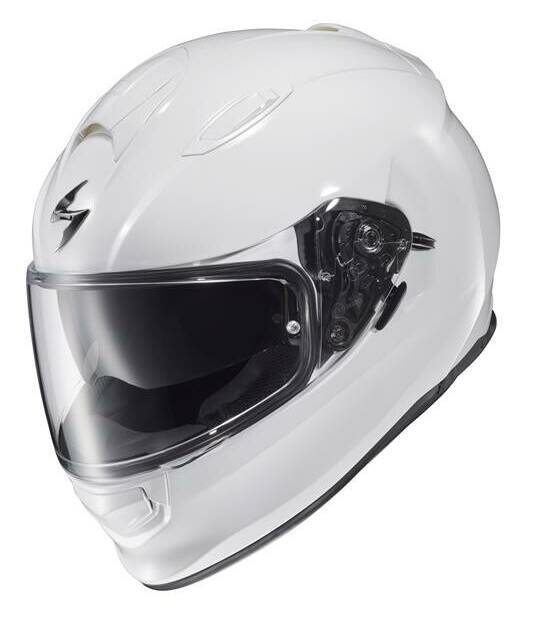 Scorpion RYZER FULL-FACE Casco Brillante Negro