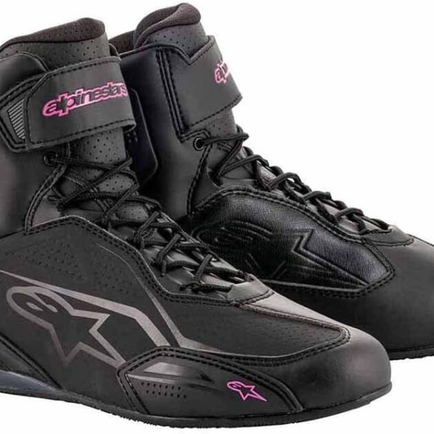 Calzado Alpinestars 4W FAST 3 Negro/Rosado