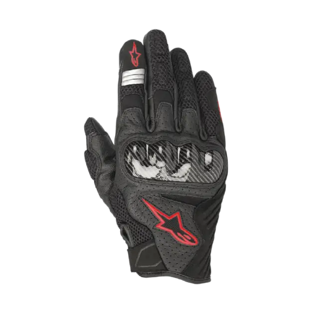 Guante Alpinestars SMX1 AIR V2 Negro/Rojo