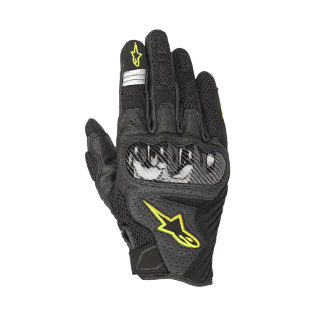 Guante Alpinestars SMX1 AIR V2 Negro/Amarillo