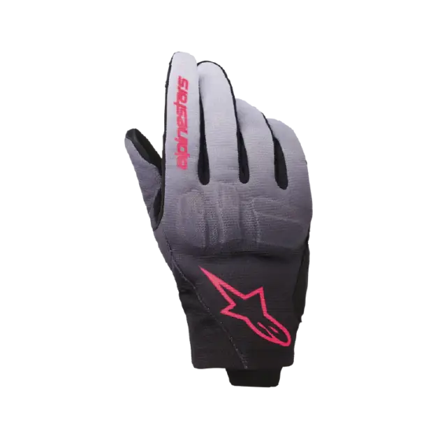 Guante Alpinestars STELLA REEF V2 Gris/Negro/Rosado (Mujer)