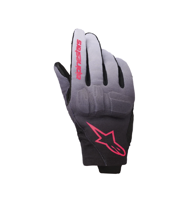 Guante Alpinestars STELLA REEF V2 Gris/Negro/Rosado (Mujer)