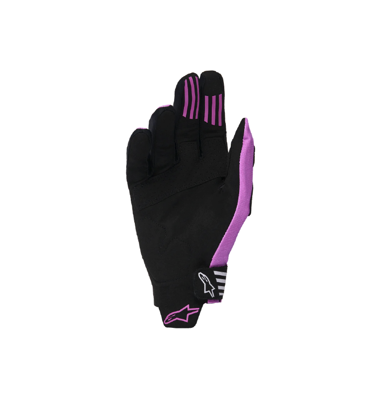 Guante Alpinestars MX TSTAR Negro/LT Gris/PURPLE - Image 2