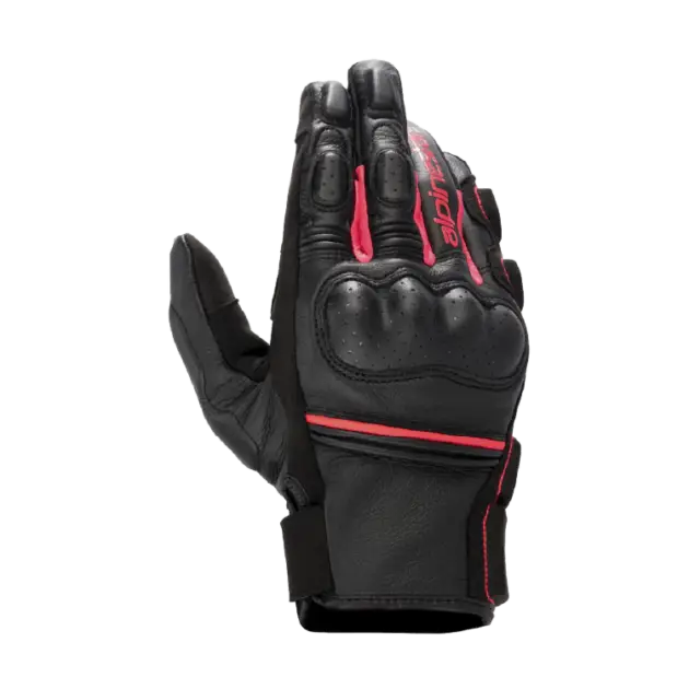 Guante Alpinestars 4W PHENOM Negro/Rosado