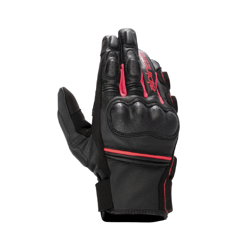 Guante Alpinestars 4W PHENOM Negro/Rosado