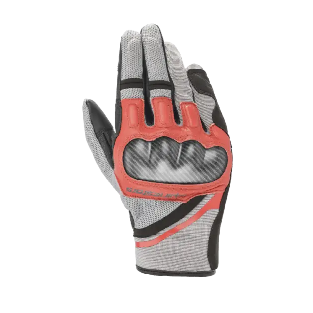 Guante Alpinestars CHROME Gris/Negro/Rojo