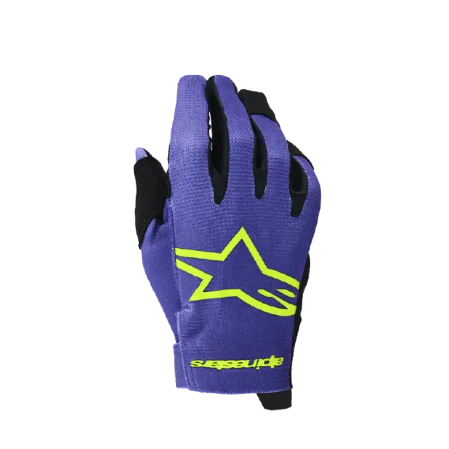 Guante Alpinestars MX YTH RADAR PRP/YLW FLUO 3XS