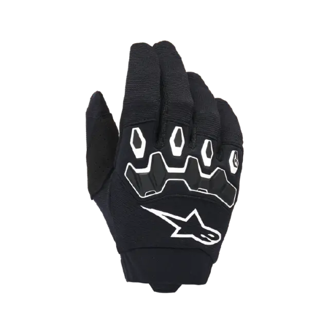 Guante Alpinestars MX YTH FBORE V2 Negro/Blanco 3XS