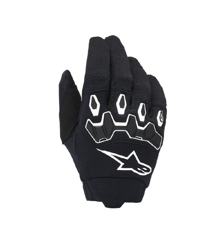 Guante Alpinestars MX YTH FBORE V2 Negro/Blanco 3XS