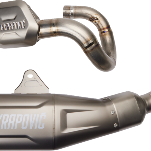Akrapovic Exosto de Titanio CRF250R RX 22