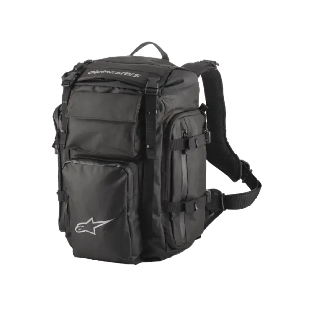 Maleta Alpinestars Rojo OVERLAND Negro