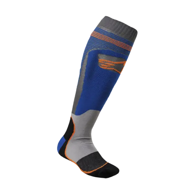 Medias Alpinestars MX PLUS1 Azul/Naranja