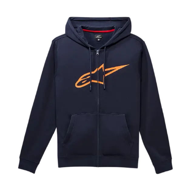 Buzo Alpinestars AGE2 ZIP Azul Marino/Naranja