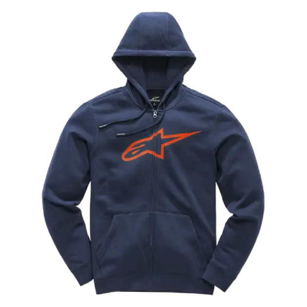 Buzo Alpinestars AGE2 ZIP Azul Marino/Rojo