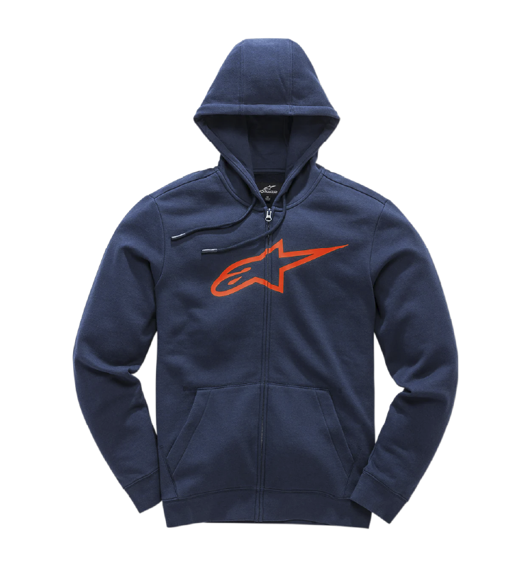 Buzo Alpinestars AGE2 ZIP Azul Marino/Rojo
