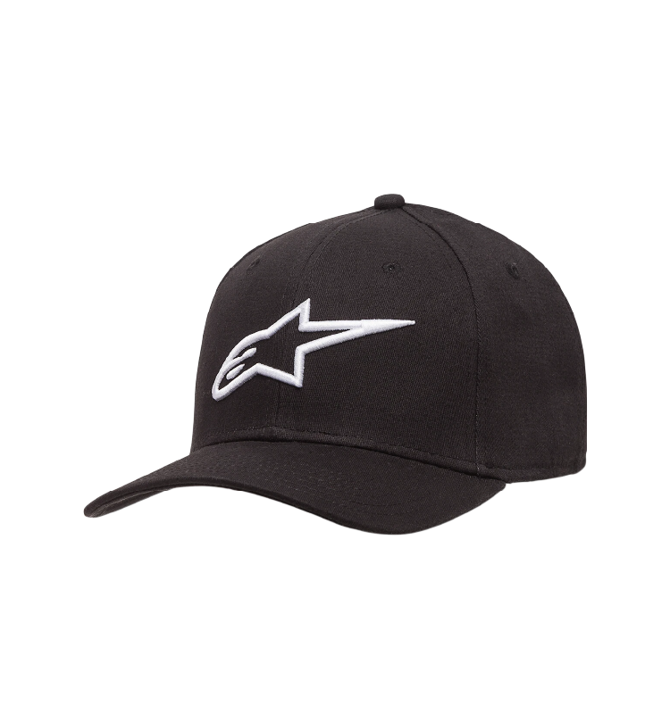 Gorra Alpinestars AGE CURVE Negro/Blanco