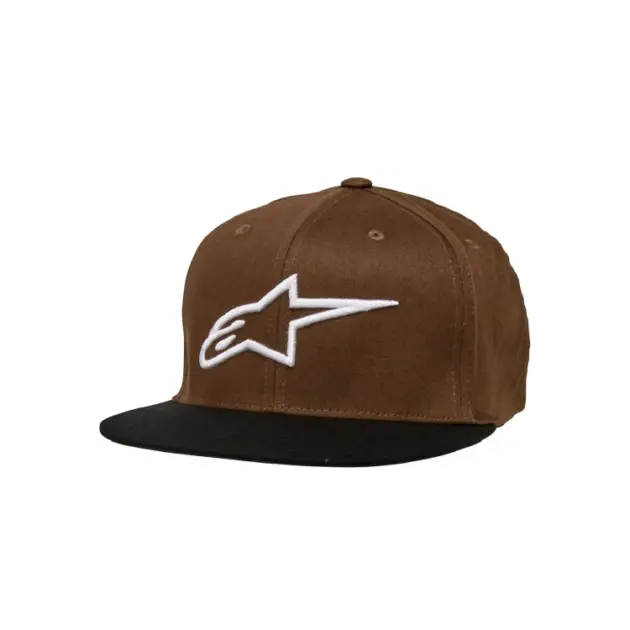 Gorra Alpinestars AGELSS FLAT Marrón/Negro