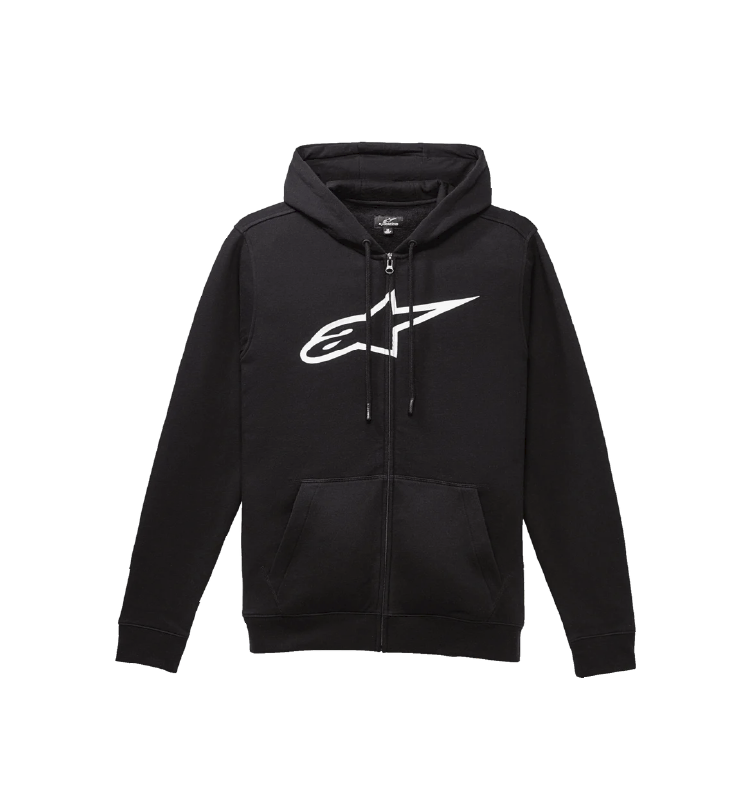 Buzo Alpinestars ZIP AGELESS V3 Negro/Blanco