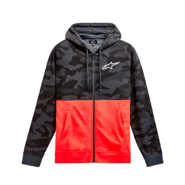 Buzo Alpinestars CAMO BLOK Gris/Rojo