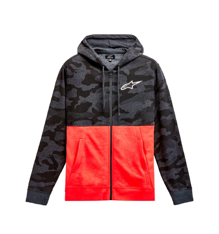 Buzo Alpinestars CAMO BLOK Gris/Rojo