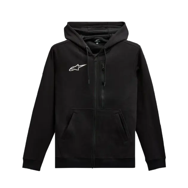 Buzo Alpinestars ZIP ASYM Negro