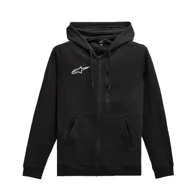 Buzo Alpinestars ZIP ASYM Negro