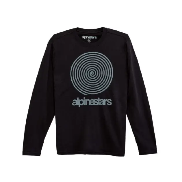 Camiseta Alpinestars SPIRAL BLACK L/S