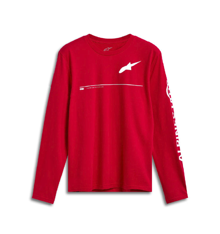 Camiseta Alpinestars Manga Larga CSF COMMITTED RED