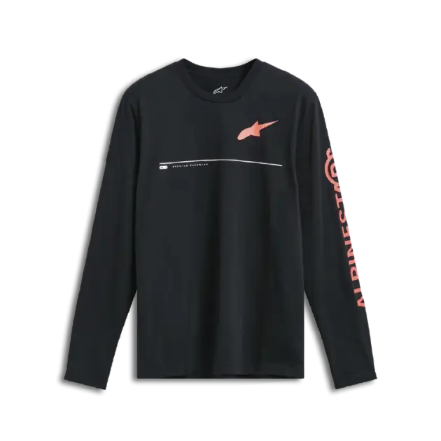 Camiseta Alpinestars Manga Larga CSF COMMITTED BLACK