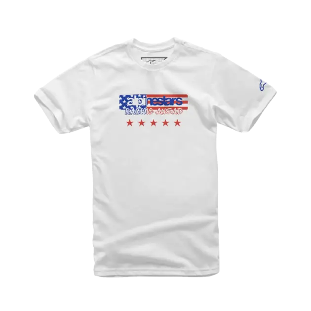 Camiseta Alpinestars USA AGAIN Blanco