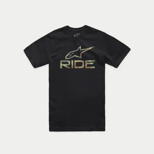 Camiseta Alpinestars Manga Corta CSF RIDE 4.0 CAMO/Negro