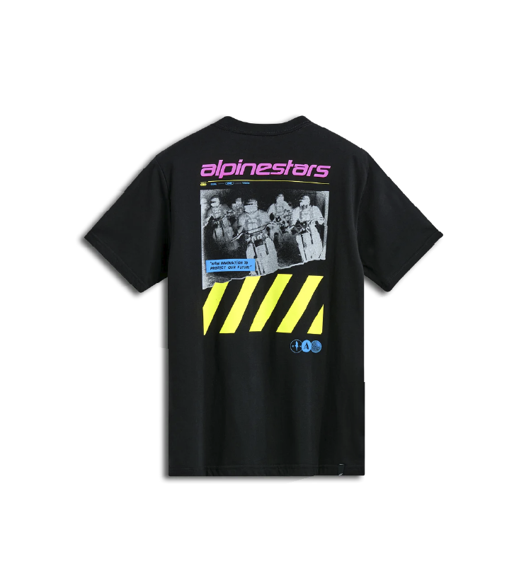 Camiseta Alpinestars Manga Corta CSF BARRIER BLACK - Image 2