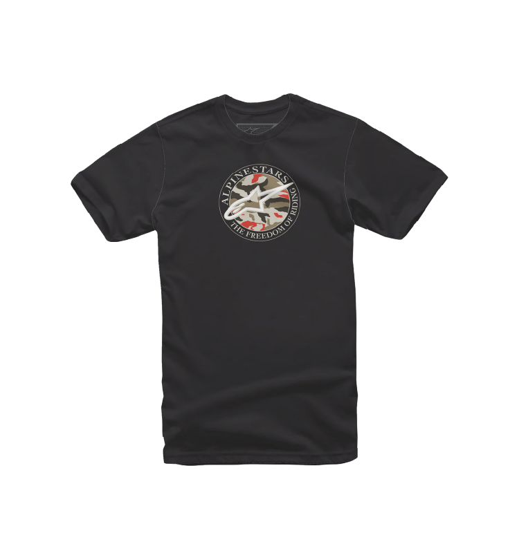 Camiseta Alpinestars DOT CAMO Negro