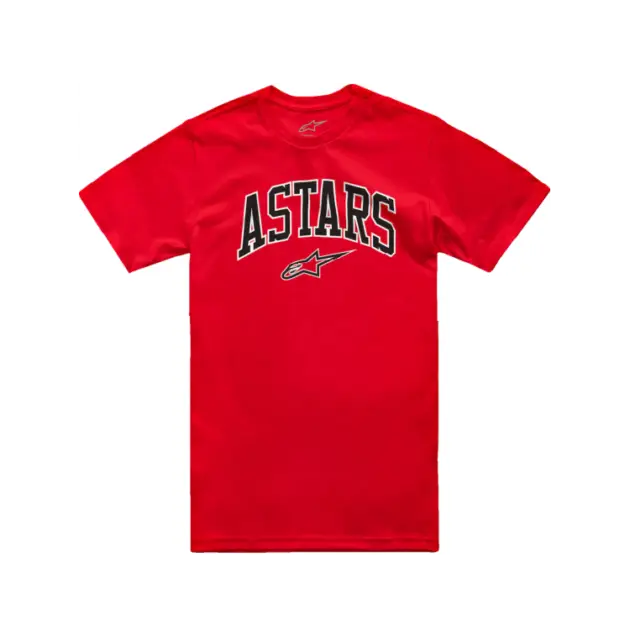 Camiseta Alpinestars DUNKER Manga Corta Rojo