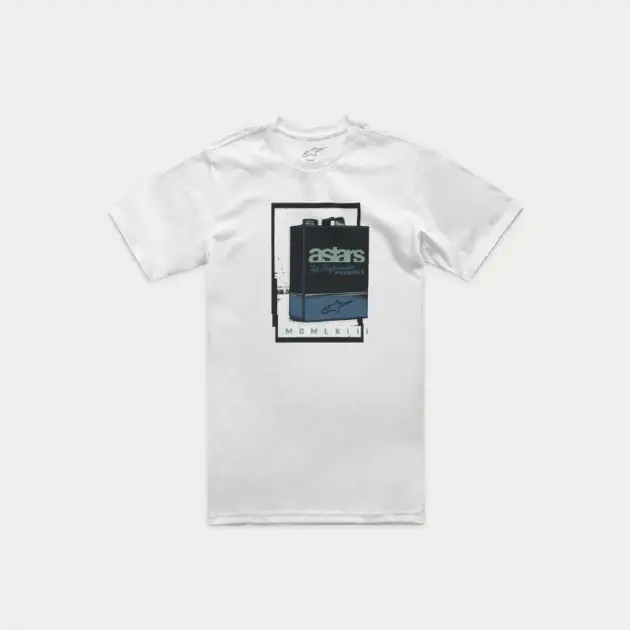Camiseta Alpinestars GALUN Manga Corta Blanco