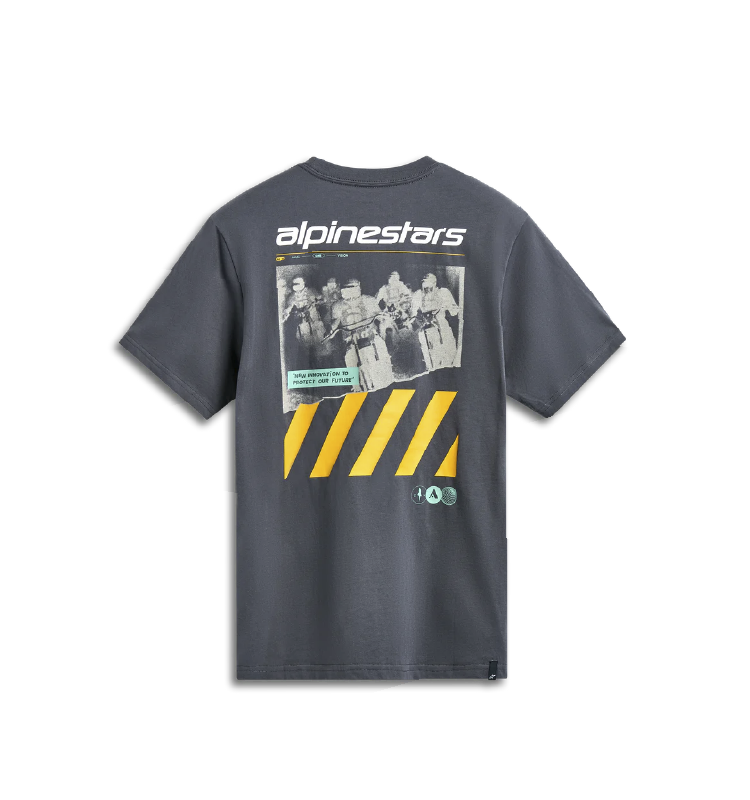 Camiseta Alpinestars Manga Corta CSF BARRIER CHARCOAL - Image 2